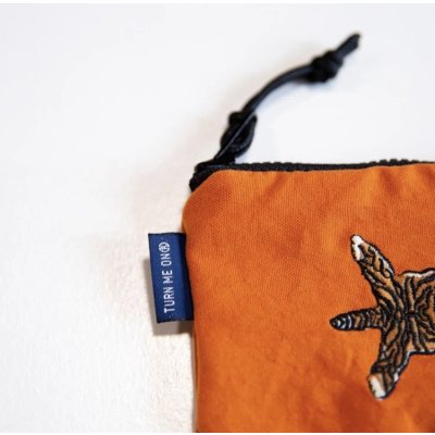 画像3: TURN ME ON（ターンミーオン)　トラ刺繍コインケース(ORANGE)