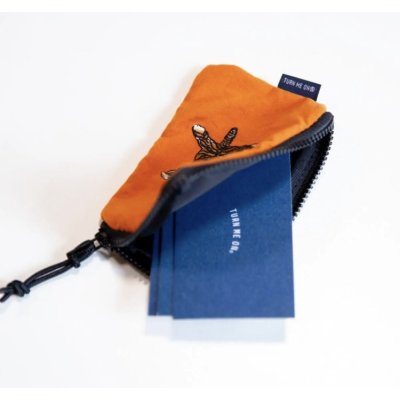 画像4: TURN ME ON（ターンミーオン)　トラ刺繍コインケース(ORANGE)