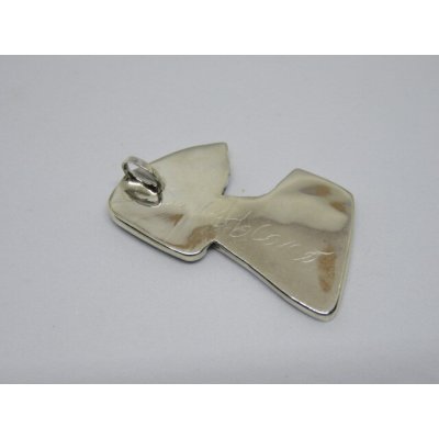 画像6: インディアンジュエリー■ZUNI族（ズニ族）■ネックレストップ（ZUNI-DD-001) Shenel・Comosona　インレイ  スヌーピー　