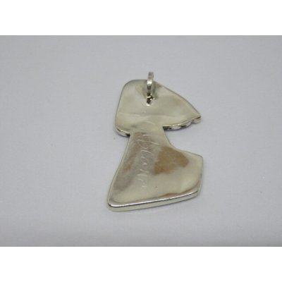 画像5: インディアンジュエリー■ZUNI族（ズニ族）■ネックレストップ（ZUNI-DD-001) Shenel・Comosona　インレイ  スヌーピー　