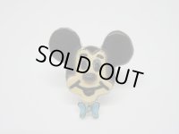 インディアンジュエリー■ZUNI族（ズニ族）■指輪 リング（ZUNI-AL-001) Andrea・Lonjose　インレイ　Lフェイス ミッキーマウス　リング19号