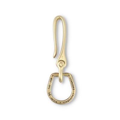 画像1: (STANDARD CALIFORNIA/スタンダードカリフォルニア) Button Works / SD Fishhook Shackle Key (Brass)