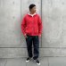 画像6:  スタンダードカリフォル二ア（STANDARD CALIFORNIA)  RUSSELL ATHLETIC / SD W Face Zip Hood Sweat■Red■（メンズ）M/Lサイズ  (6)