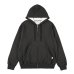 画像1:  スタンダードカリフォル二ア（STANDARD CALIFORNIA)  RUSSELL ATHLETIC / SD W Face Zip Hood Sweat■Black■（メンズ）M/Lサイズ  (1)