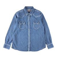  (STANDARD CALIFORNIA/スタンダードカリフォルニア) SD Denim Western Shirt Vintage Wash　Indigo（メンズ）M/L/XLサイズ