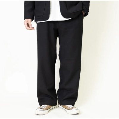 画像1: TURN ME ON（ターンミーオン) サーモライト ワイドパンツ (BLACK)  (MENS)M/Lサイズ 