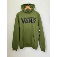 ■バンズ（VANS)■スエットプルオーバー■オリーブ■メンズ US(S)サイズ