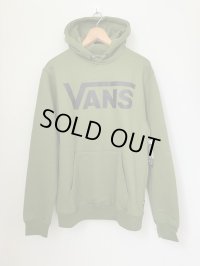 ■バンズ（VANS)■スエットプルオーバー■オリーブ■メンズ US(S)サイズ