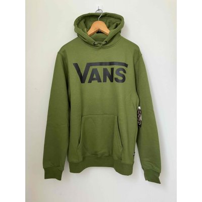 画像1: ■バンズ（VANS)■スエットプルオーバー■オリーブ■メンズ US(S)サイズ