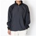 画像1:  (TURN ME ON / ターンミーオン) 撥水タフレックスⓇ×フリース ハーフZIP(BLACK) (MENS)M/Lサイズ (1)