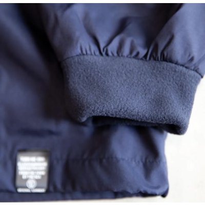 画像8:  (TURN ME ON / ターンミーオン) 撥水タフレックスⓇ×フリース ハーフZIP(NAVY) (MENS)M/Lサイズ