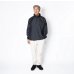 画像2:  (TURN ME ON / ターンミーオン) 撥水タフレックスⓇ×フリース ハーフZIP(BLACK) (MENS)M/Lサイズ (2)