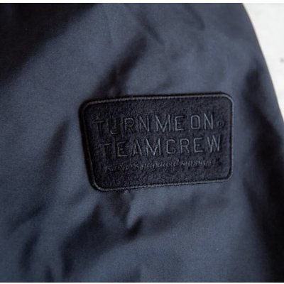 画像7:  (TURN ME ON / ターンミーオン) 撥水タフレックスⓇ×フリース ハーフZIP(BLACK) (MENS)M/Lサイズ