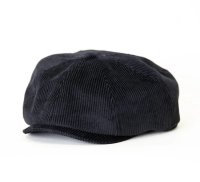 TURN ME ON（ターンミーオン)　コーデュロイキャスケット (BLACK)