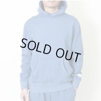 TURN ME ON（ターンミーオン) サイドリブP/Oスウェットパーカ(BLUE) (MENS)M/Lサイズ 