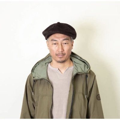 画像3: TURN ME ON（ターンミーオン)　コーデュロイキャスケット  (BROWN)