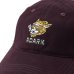 画像2: ロアークリバイバル（ROARK REVIVAL) "F.ROAMING" 6PANEL CAP - MID ( DARK BURGUNDY) (2)