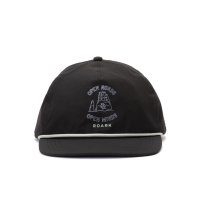 ロアークリバイバル（ROARK REVIVAL) "3RD EYE" 5PANEL CAP - MID ( BLACK)