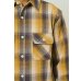 画像2: (BIG MIKE/ビッグマイク) Heavy Flannel Shirts / GRY×YEL×OFF (メンズ)M/L/XLサイズ (2)