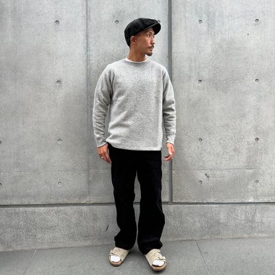 画像6:  スタンダードカリフォル二ア（STANDARD CALIFORNIA)  SD 2Layer Wool Knit   Gray（メンズ）M/Lサイズ 