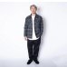 画像3:  (TURN ME ON / ターンミーオン) チェックネル×キルティングJKT(BLACK) (MENS)M/Lサイズ (3)