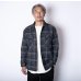 画像5:  (TURN ME ON / ターンミーオン) チェックネル×キルティングJKT(BLACK) (MENS)M/Lサイズ (5)