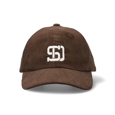 画像2:  (STANDARD CALIFORNIA/スタンダードカリフォルニア) SD Corduroy Logo Baseball Cap　ブラウン