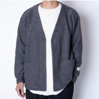  (TURN ME ON / ターンミーオン) 1ボタンカーディガン (BLACK)  (MENS)M/Lサイズ