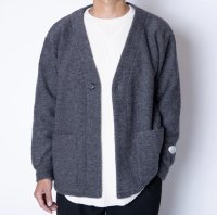  (TURN ME ON / ターンミーオン) 1ボタンカーディガン (BLACK)  (MENS)M/Lサイズ