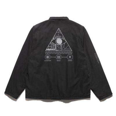 画像2: ロアークリバイバル(ROARK REVIVAL) "3RD EYE" COACHES JACKET  BLACK (MENS)M/L/サイズ
