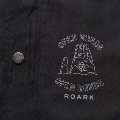 画像4: ロアークリバイバル(ROARK REVIVAL) "3RD EYE" COACHES JACKET  BLACK (MENS)M/L/サイズ