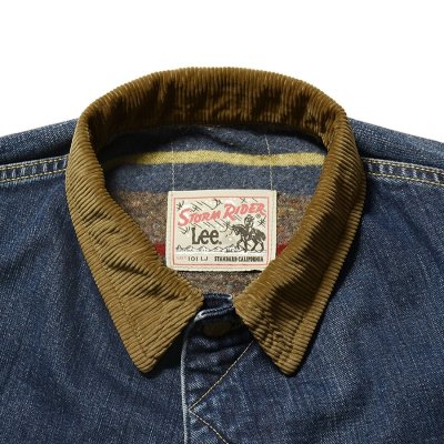 画像3: （STANDARD CALIFORNIA/スタンダードカリフォルニア）Lee / SD Storm Rider Denim Jacket 101LJ Vintage Wash　(Indigo)（メンズ）M/L/XLサイズ