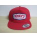 画像1: ■カリフォルニア ハンティントンビーチのスケボーショップ [JOKERS SKATE SHOP] オリジナル スナップバックキャップ■レッド■USA買付商品 (1)