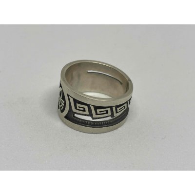 画像3: ■インディアンジュエリー■HOPI族（ホピ族）Lucion Koinva■指輪 リング（HOPI-R-013) ■16号■ココペリ■アリゾナ北部現地買付