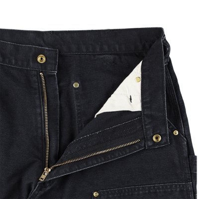 画像4: (STANDARD CALIFORNIA/スタンダードカリフォルニア) SD Duck Double Knee Painter Pants Vintage Wash ブラック（メンズ）30/32/34サイズ