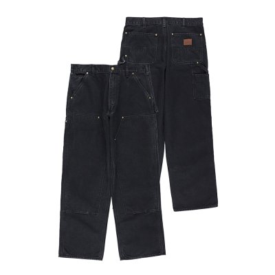 画像1: (STANDARD CALIFORNIA/スタンダードカリフォルニア) SD Duck Double Knee Painter Pants Vintage Wash ブラック（メンズ）30/32/34サイズ