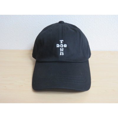 画像1: (DOGTOWN/ドッグタウン) Cross logo low twill cap　ブラック