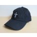 画像2: (DOGTOWN/ドッグタウン) Cross logo low twill cap　ブラック (2)