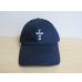 画像1: (DOGTOWN/ドッグタウン) Cross logo low twill cap　ネイビー (1)