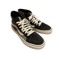 バンズ（VANS) スニーカー　SK8-Hi ブラック ヒョウ柄　US10(28cm)