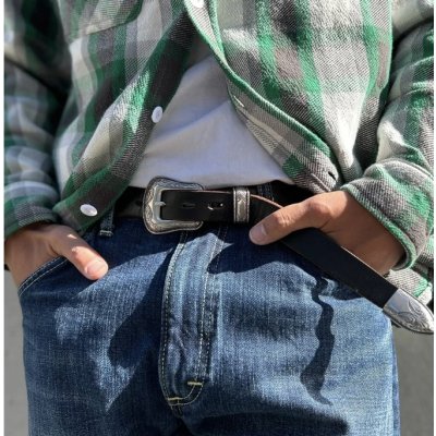 画像9: HTC / SD Belt #Western B TQ　ブラック