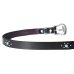 画像2: HTC / SD Belt #Western B TQ　ブラック (2)