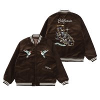 （STANDARD CALIFORNIA/スタンダードカリフォルニア）SD Souvenir Jacket　(Brown)（メンズ）M/Lサイズ