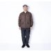 画像6:  (TURN ME ON / ターンミーオン) 中綿リバーシブルブルゾン(BLACK/BROWN)  (MENS)M/Lサイズ (6)