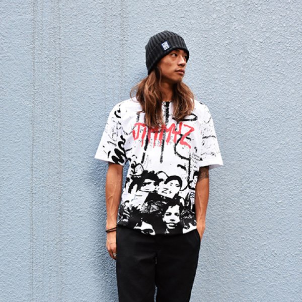 画像5:  (STANDARD CALIFORNIA/スタンダードカリフォルニア) × (JIMMY'Z/ジミーズ) JIMMY'Z × SD Photo T■ホワイト/ブラック■（メンズ）S/M/Lサイズ (5)