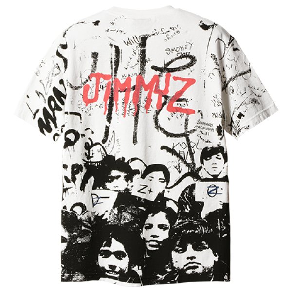 画像2:  (STANDARD CALIFORNIA/スタンダードカリフォルニア) × (JIMMY'Z/ジミーズ) JIMMY'Z × SD Photo T■ホワイト/ブラック■（メンズ）S/M/Lサイズ (2)