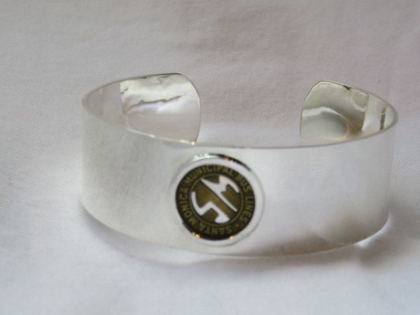 画像2: TURN ME ON（ターンミーオン)　SANTA MONICA トークンコインバングル■送料無料 (2)