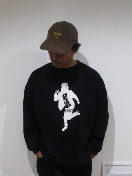 画像4: ■トニータイズサン（Tony Taizsun）AK BOX CREW■ブラック■（メンズ）M/Lサイズ (4)