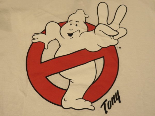画像4: ■トニータイズサン(Tony Taizsun)×Ghostbusters■Ghostbusters Tee■ホワイト■（メンズ）M/Lサイズ (4)