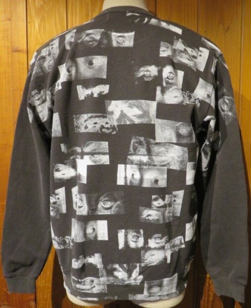 画像2: SALE 30%OFF （JACKSON MATISSE/ジャクソンマティス) × (JIMMYZ/ジミーズ)  EYES スウェット トレーナー (ブラック) M/Lサイズ (2)